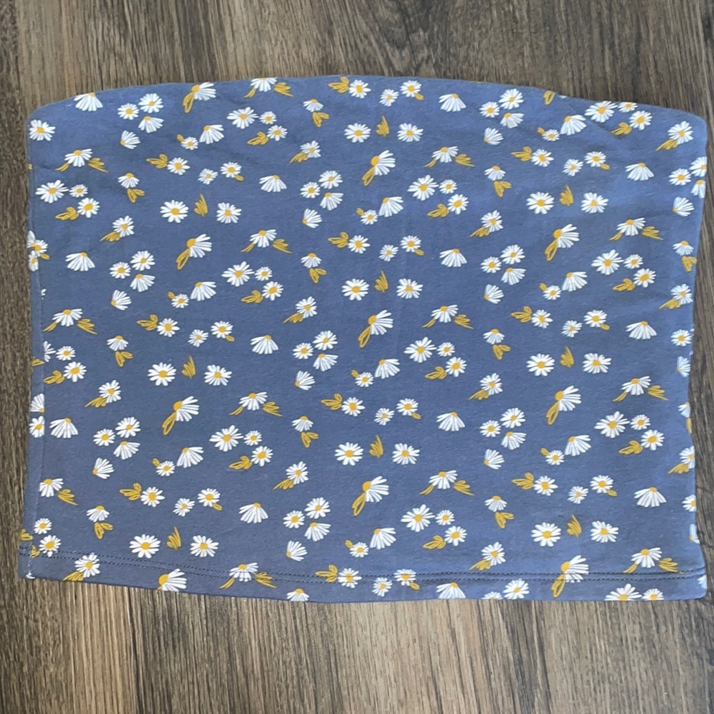 Wild Fable Sunflower Tube Top (Size Medium)
